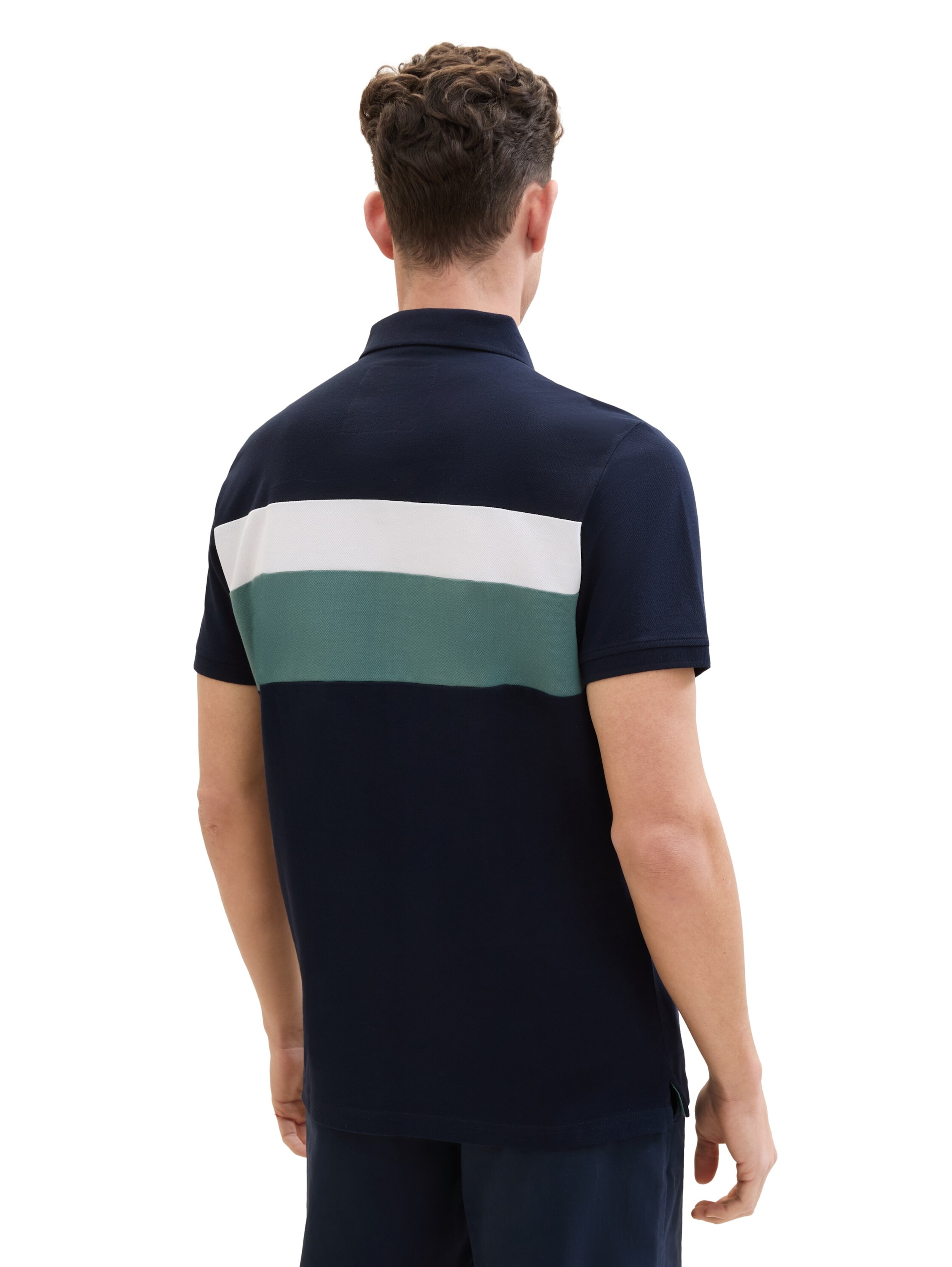 TOM TAILOR Poloshirt in Blau