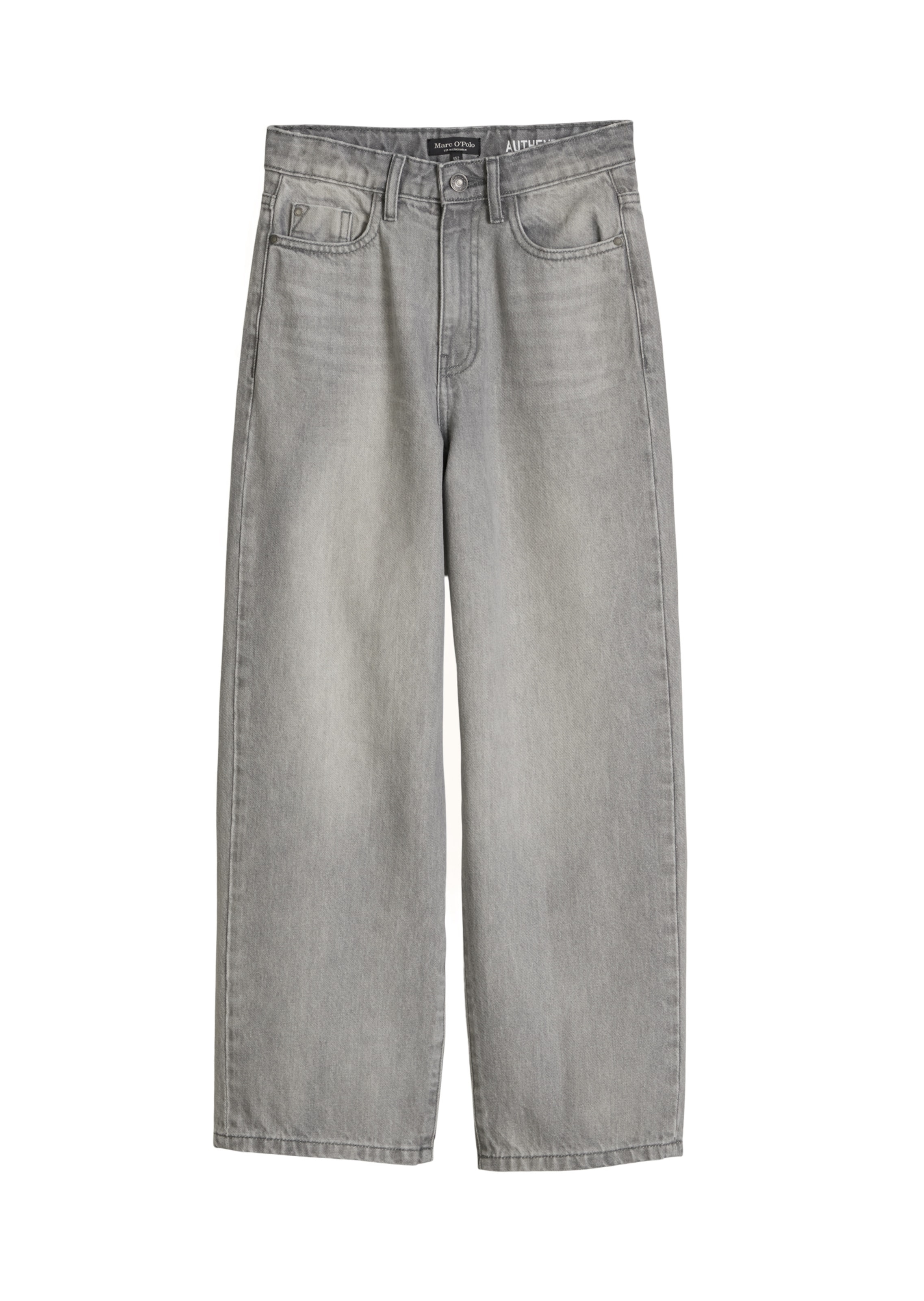 Marc O'Polo Baggy Jeans in Grijs: voorkant