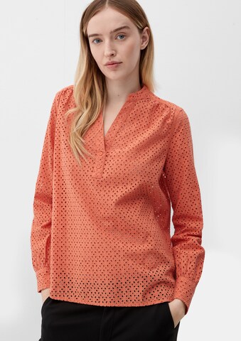 s.Oliver Blouse in Oranje: voorkant