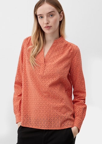 Camicia da donna di s.Oliver in arancione: frontale