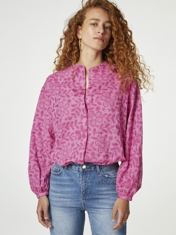 Fabienne Chapot Blouse 'Belle' in Pink: front