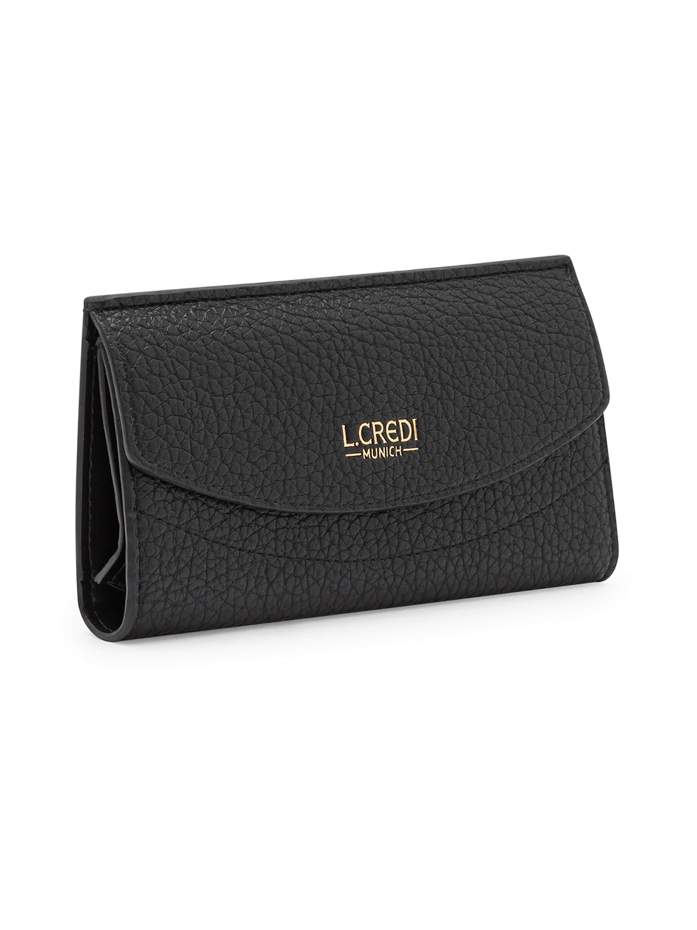 L.CREDI Wallet 'Ondria' in Black