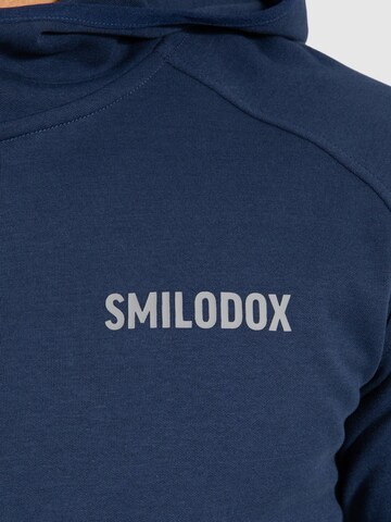 Smilodox Sweatjacke 'Maison' in Blau