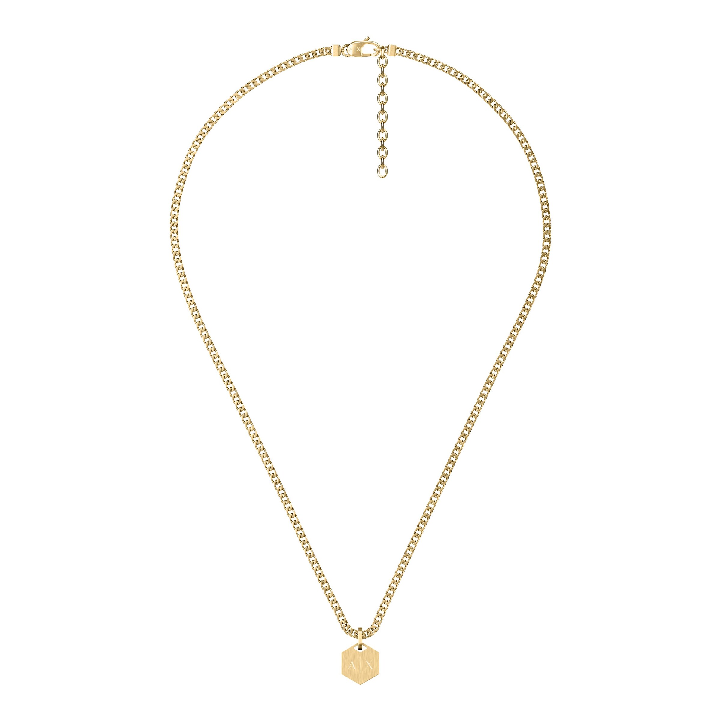 ARMANI EXCHANGE Necklace in One size in Gold, Item view