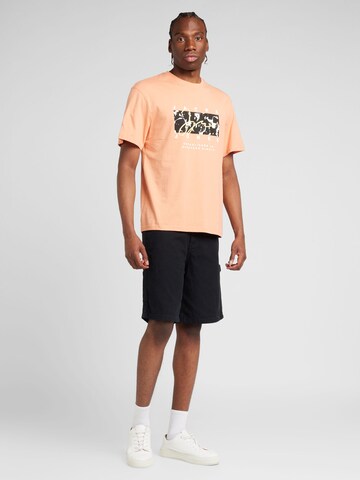 oranžinė JACK & JONES Marškinėliai 'ARUBA'