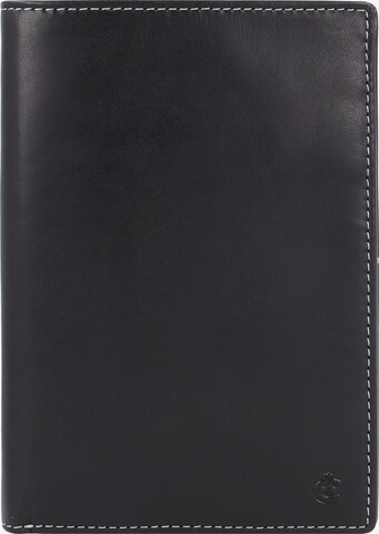 Esquire Wallet 'Dallas' in Black: front