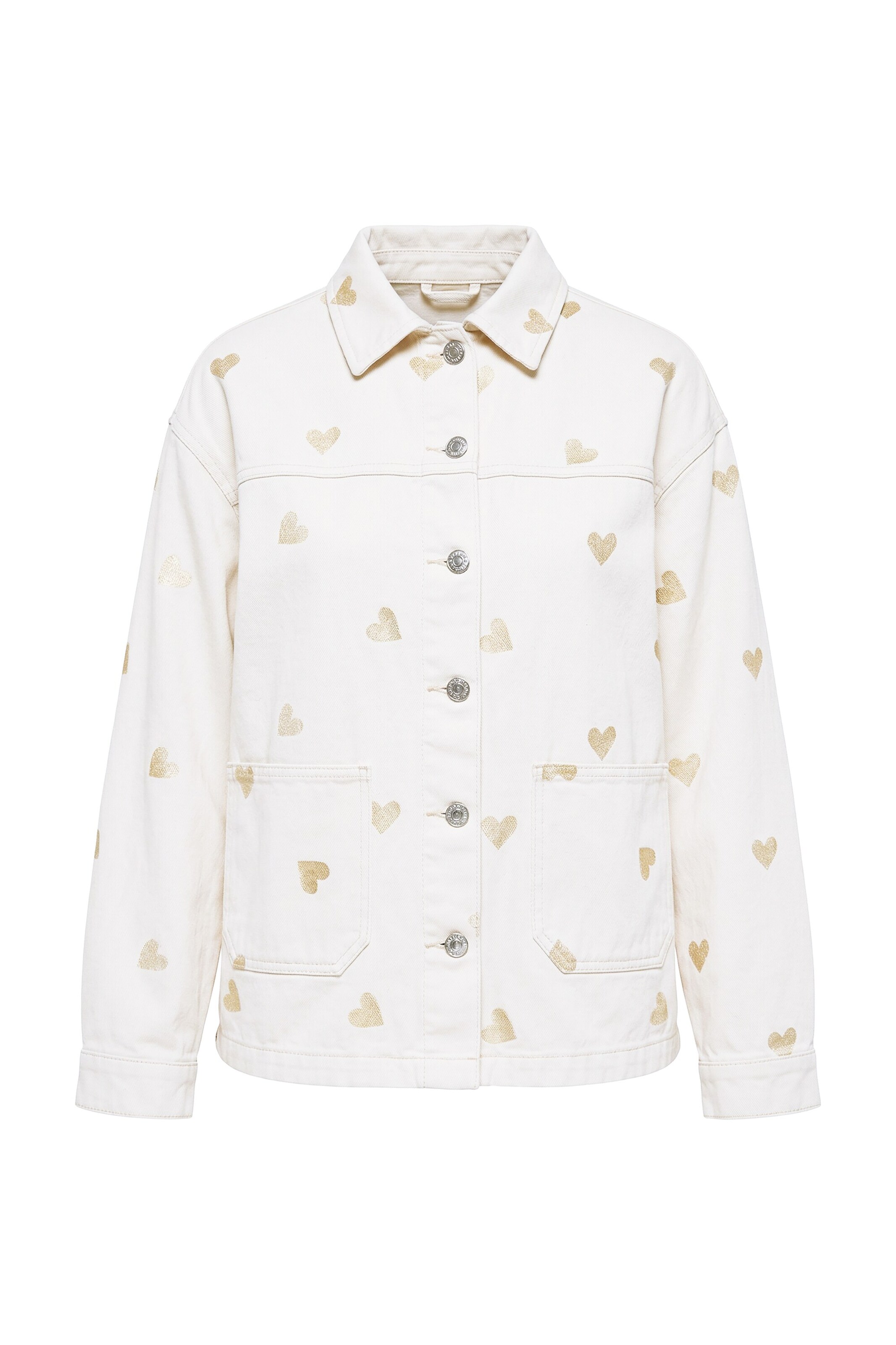 Studio Untold Between-season jacket in Yellow: front