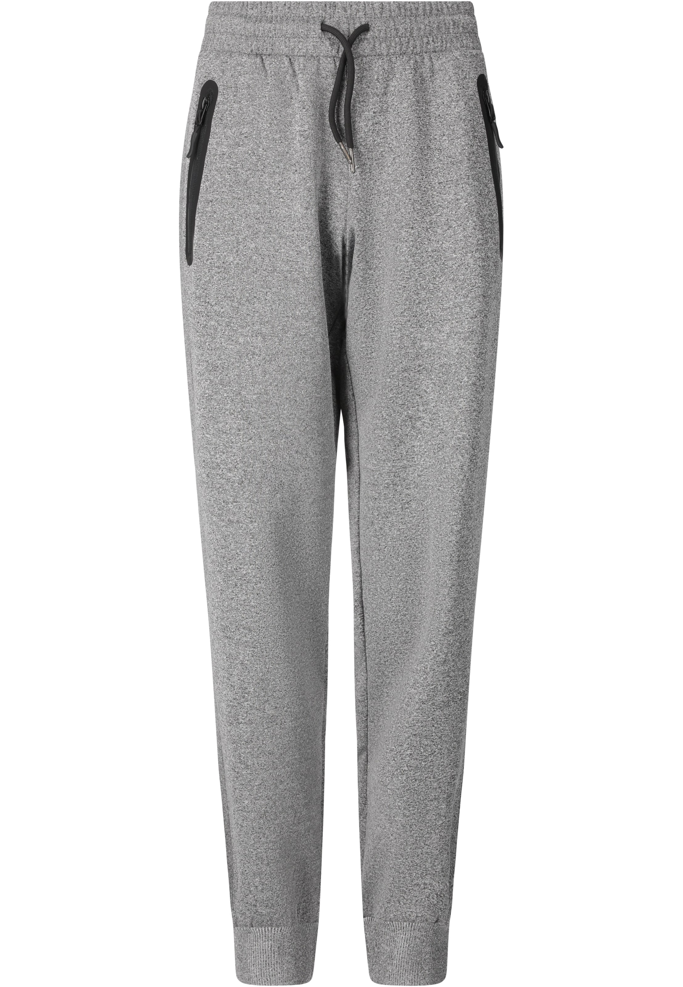 NOU Regular Sportbroek 'Kanpur jr. V2' in Grijs: voorkant