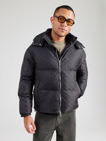 Karl Lagerfeld Zimska jakna | črna barva: sprednja stran