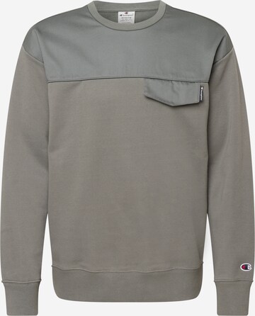 Felpa di Champion Authentic Athletic Apparel in grigio: frontale