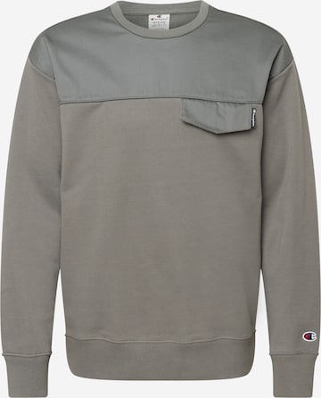 Champion Authentic Athletic Apparel Sweatshirt in Grey: front