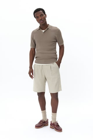 Regular Pantalon à pince 'Fisher' Matinique en beige