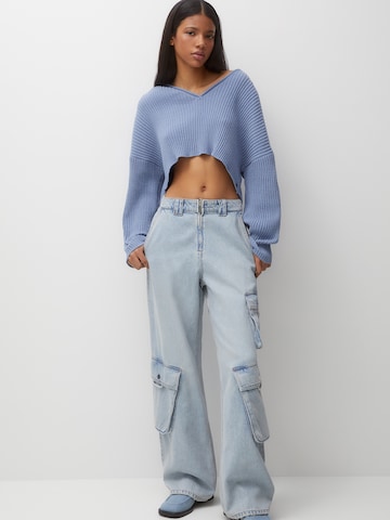 Pull-over Pull&Bear en bleu