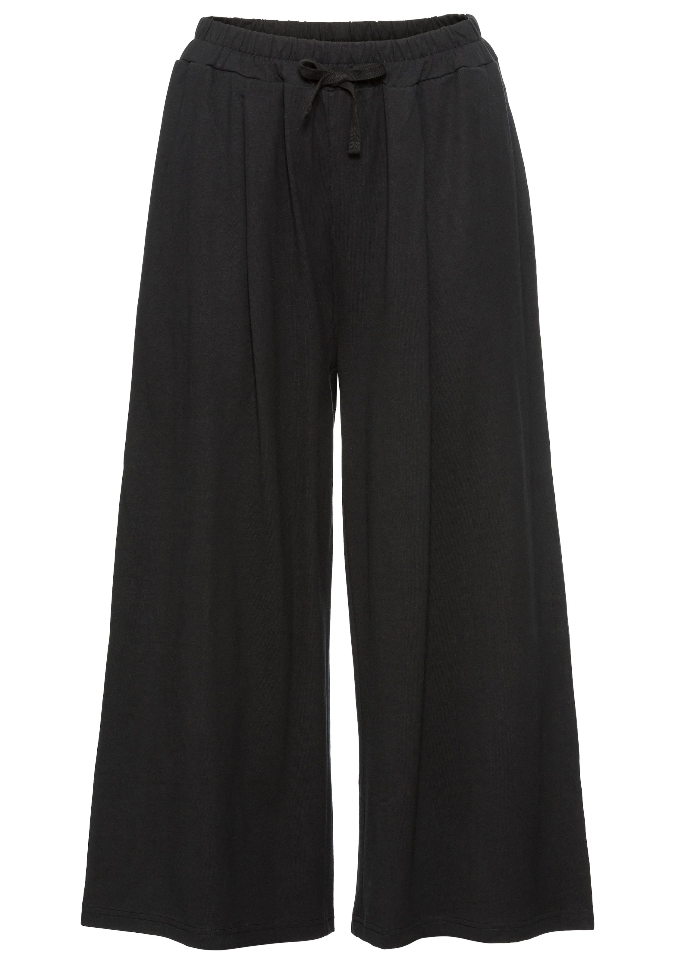 OTTO products Pyjamahose in Schwarz: Vorderseite