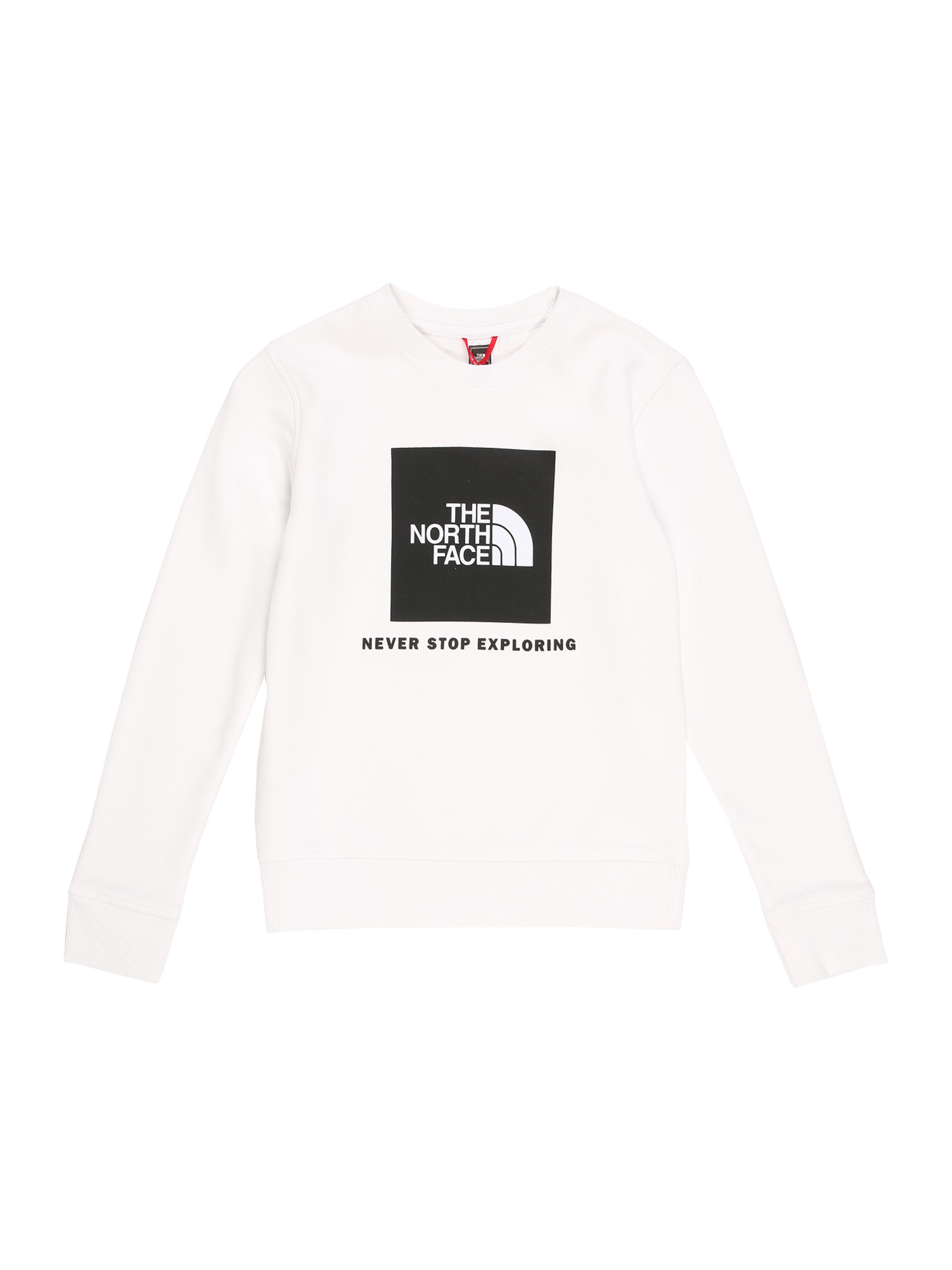 north face box crew sweatshirt