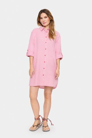 SAINT TROPEZ Shirt Dress 'Ziba' in Pink