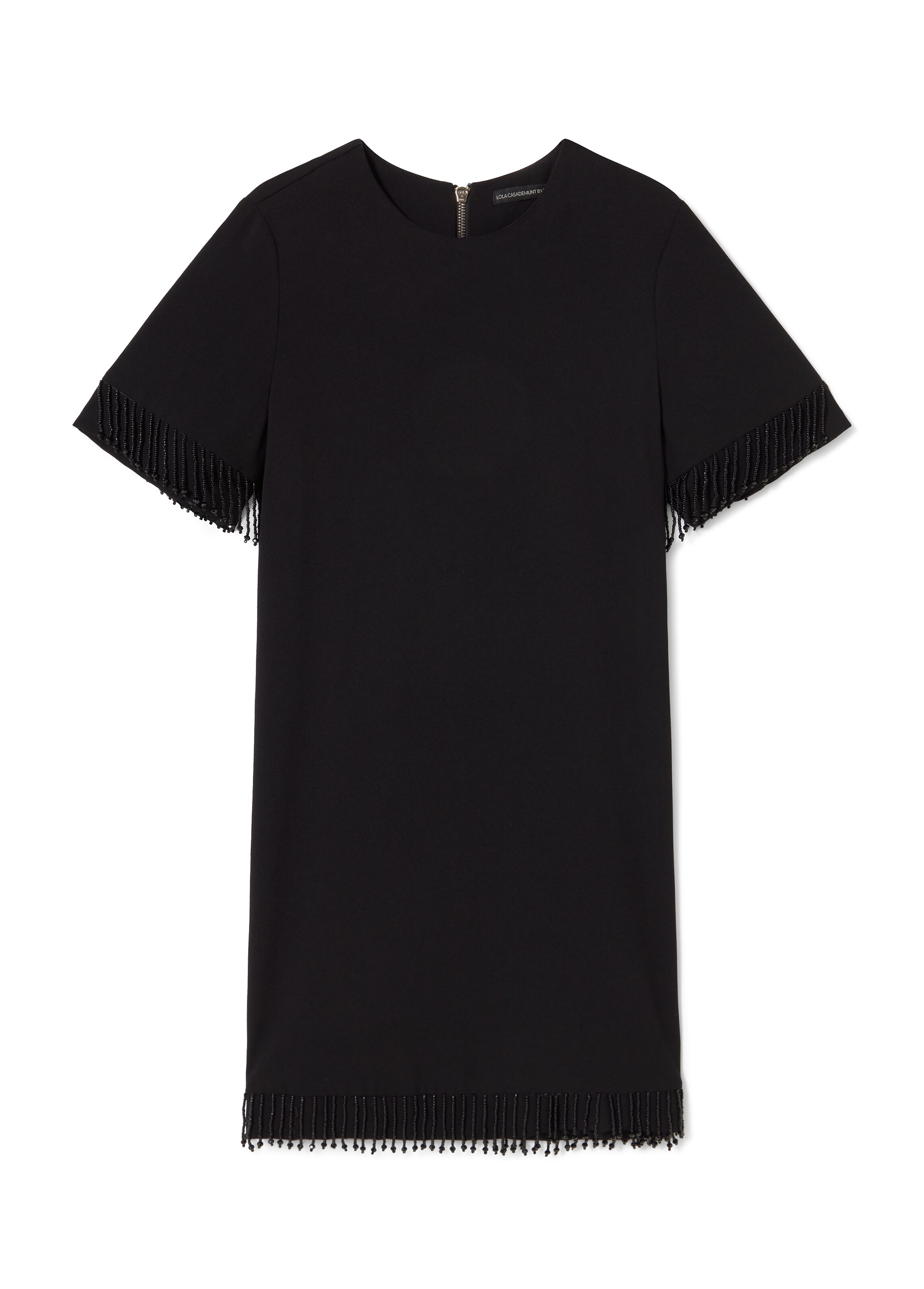 Abito di Lola Casademunt in nero: frontale