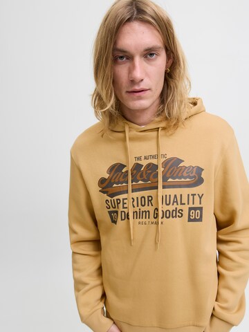 Felpa di JACK & JONES in giallo