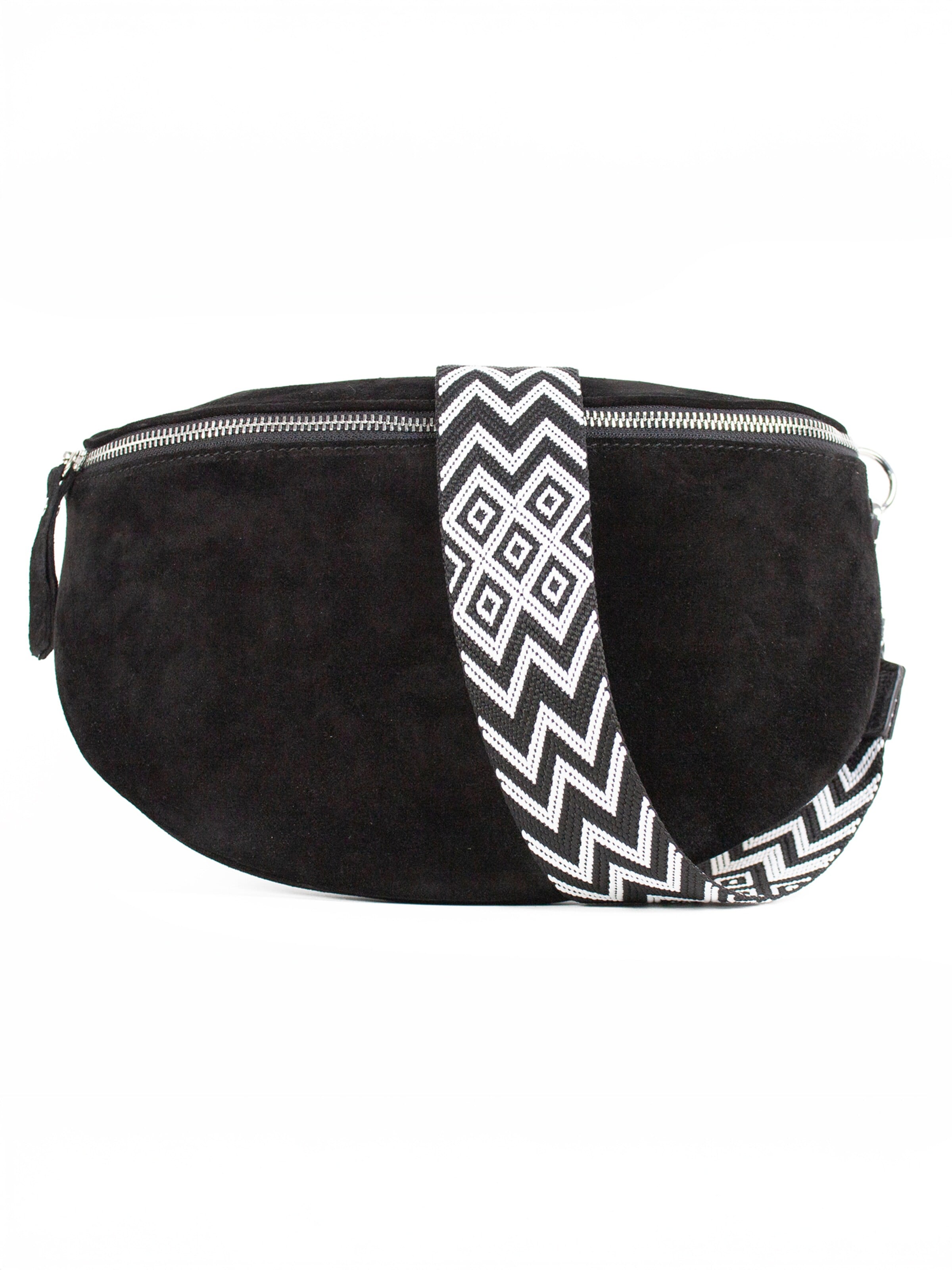 lePelou Fanny Pack 'NOA large' in Black: front