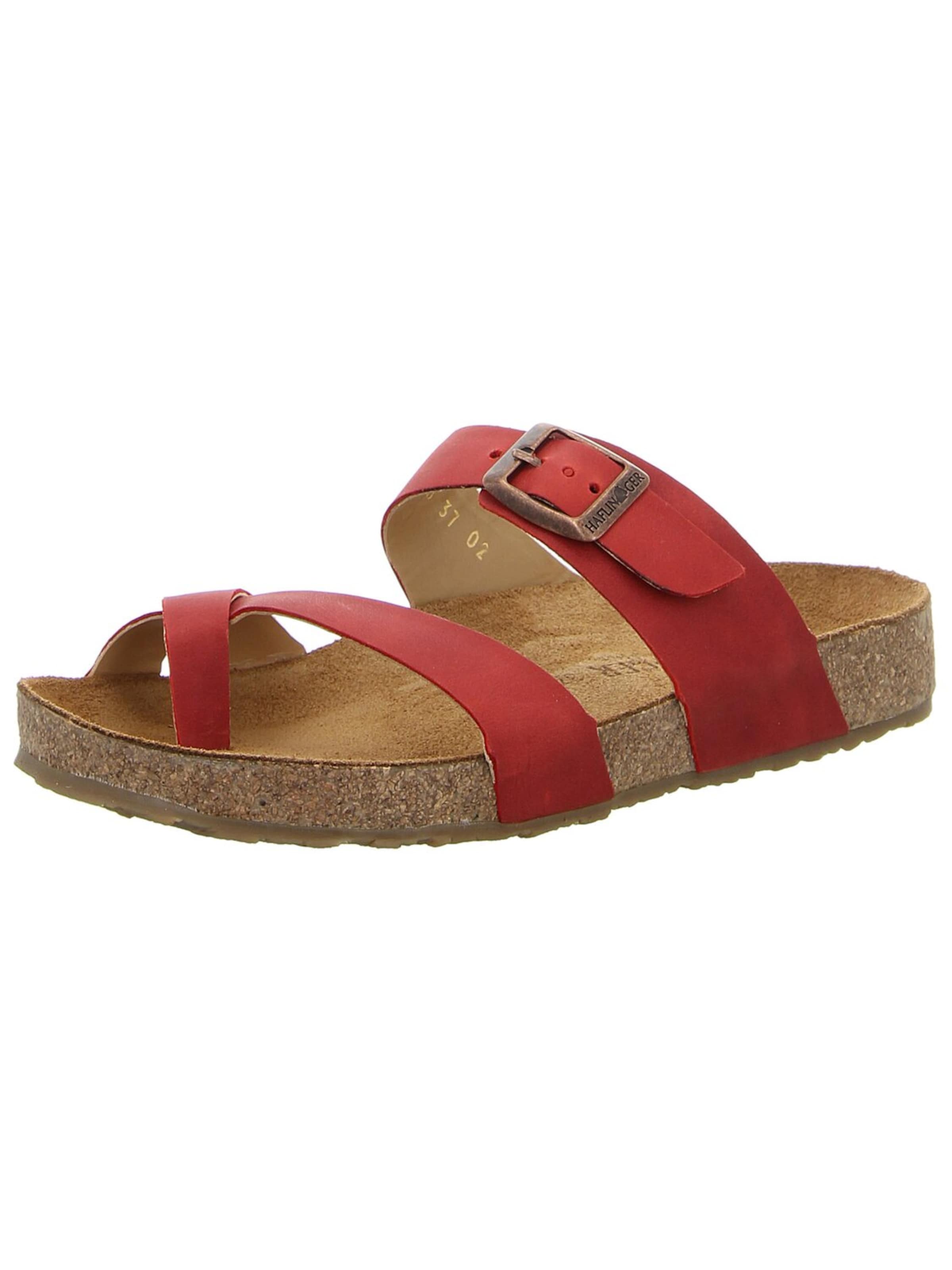 HAFLINGER Mules in Red: front