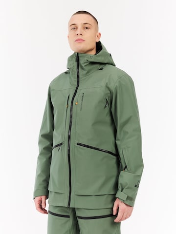 PROTEST Athletic Jacket 'PRTDUTY' in Green: front