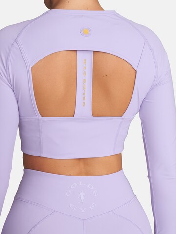 GOLD´S GYM APPAREL Functioneel shirt 'Helen' in Lila