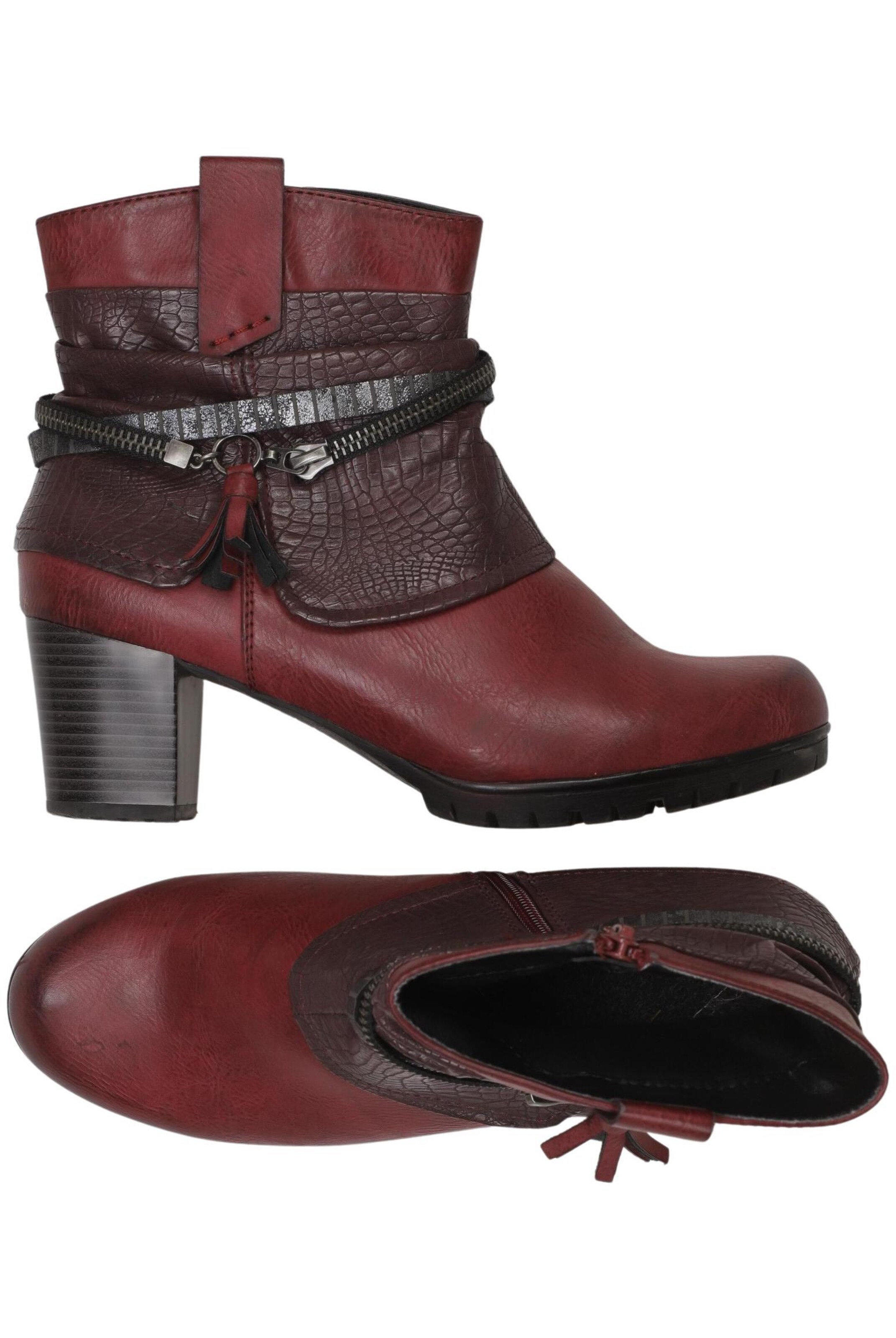 Rieker Dress Boots in 39 in Red: front