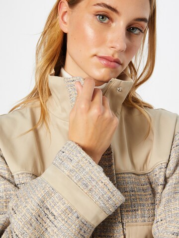 Neo Noir Between-Season Jacket 'Elsa' in Beige