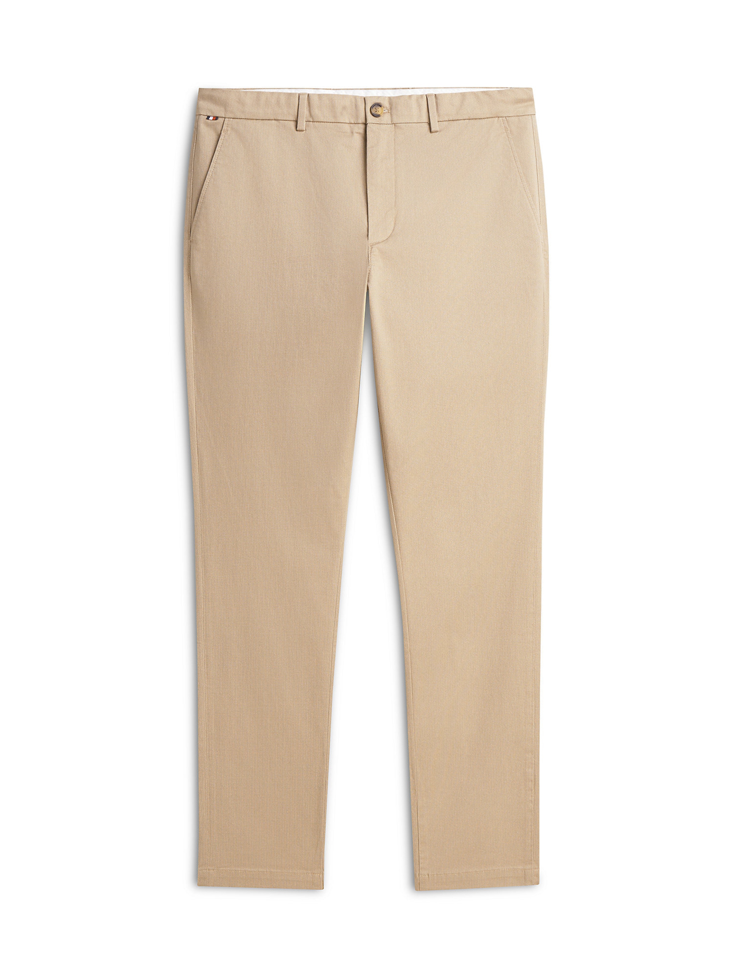 TOMMY HILFIGER Hose 'Bleecker' in Braun: Vorderseite