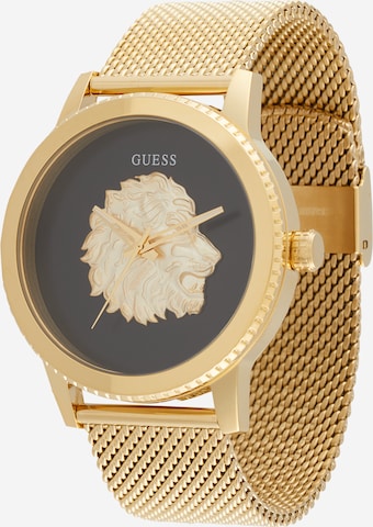 auksinė GUESS Analoginis (įprasto dizaino) laikrodis: priekis