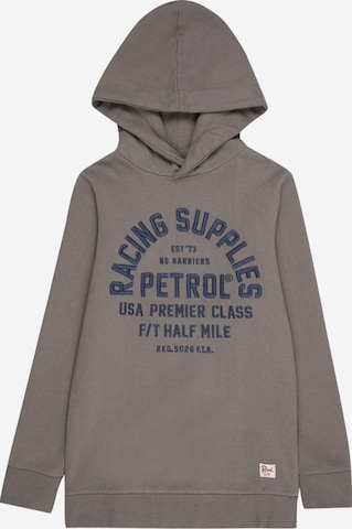 Petrol Industries Sweatshirt in Grey: front