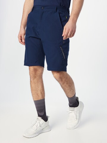 KILLTEC Regular Outdoorbroek in Blauw: voorkant