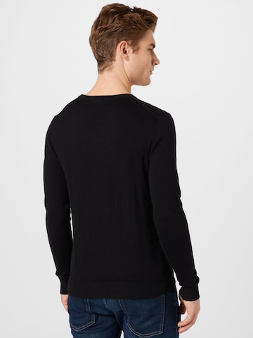 JACK & JONES Sweater 'Emil' in Black