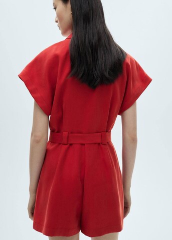 MANGO Jumpsuit 'Lima-H' in Rot
