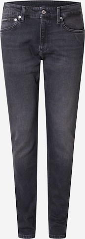 Calvin Klein Jeans Slimfit Jeans in Schwarz: Vorderseite