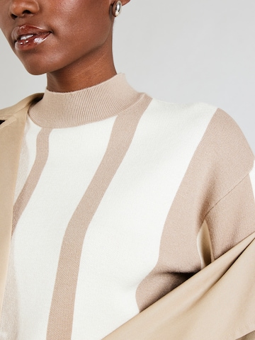 VERO MODA Sweater 'VMGOLD' in Beige