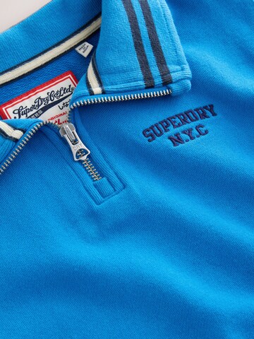 Superdry Bluzka sportowa w kolorze niebieski
