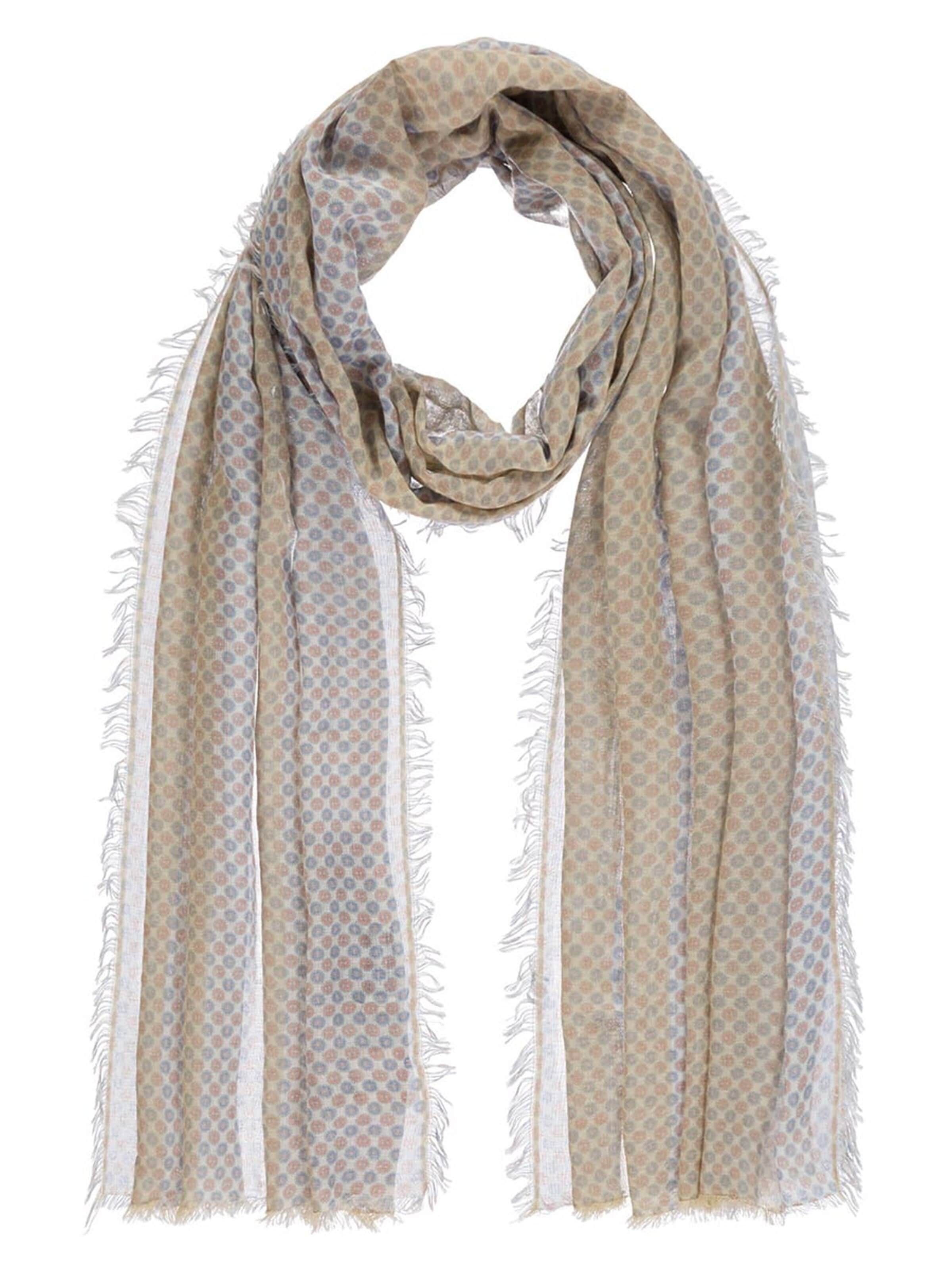 Passigatti Scarf 'Krawattenschal gemustert' in Beige: front