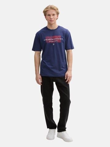 TOM TAILOR DENIM Shirt in Blue