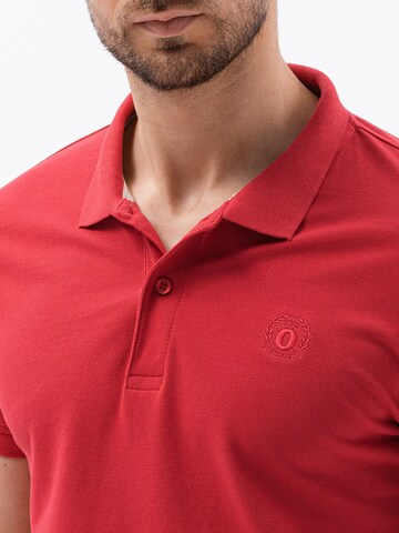 Ombre Poloshirt 'S1374' in Rot