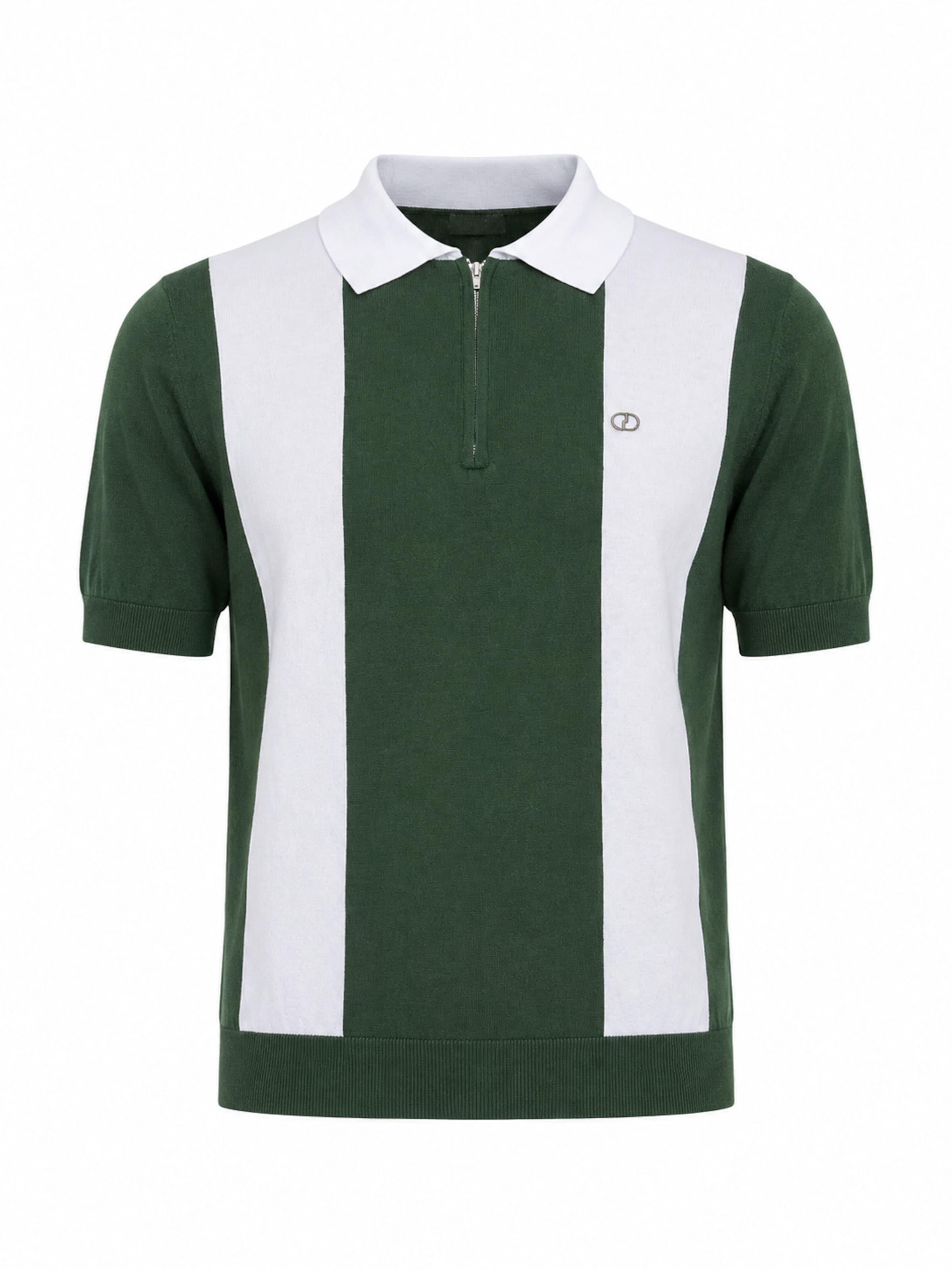 Gianni Kavanagh Shirt in XS in Dark green / Off white, Item view