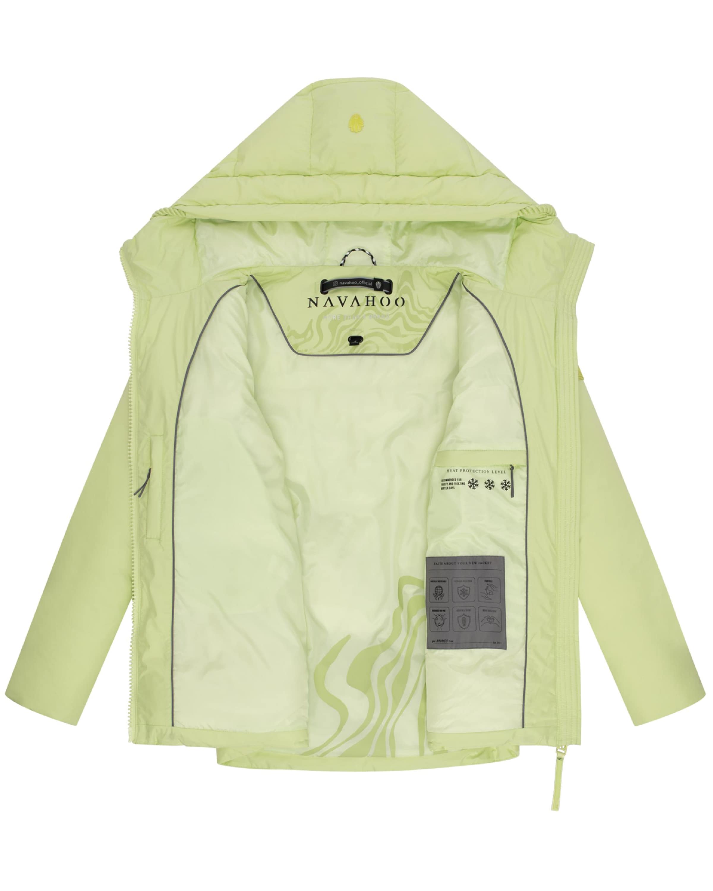 Veste d’hiver 'Pastellzauber 14' NAVAHOO en vert