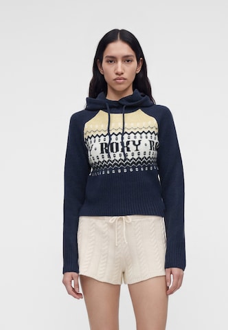 ROXY Свитер 'NORDIC EASE' в Синий: спереди