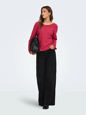 ONLY Pullover 'ONLElinor' in Rot