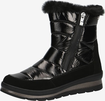 CAPRICE Snowboots in Schwarz: predná strana