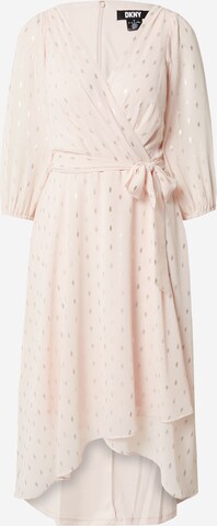 Robe DKNY en rose : devant