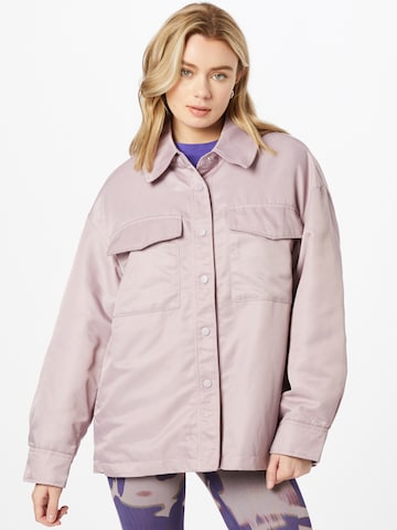 Gina Tricot Prehodna jakna 'Joline' | vijolična barva: sprednja stran
