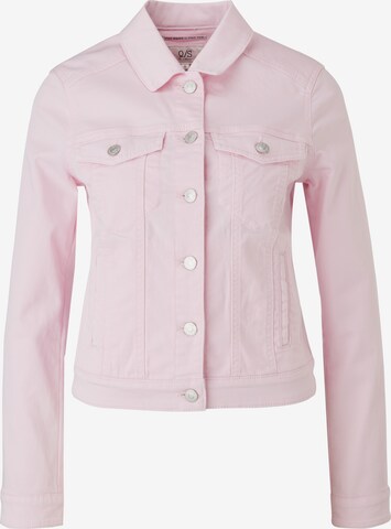 QS Between-Season Jacket in Pink: front