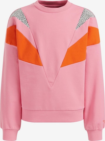 WE Fashion Sweatshirt i rosa: forside