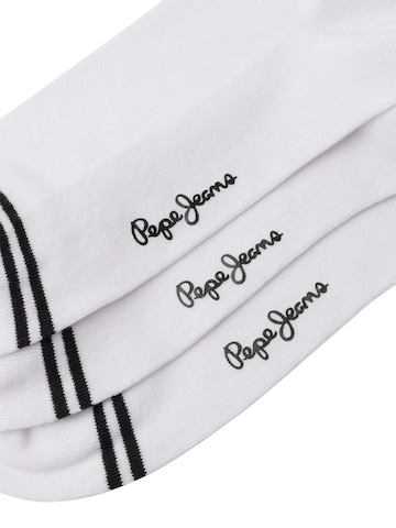 Pepe Jeans Socks 'PEPE' in White